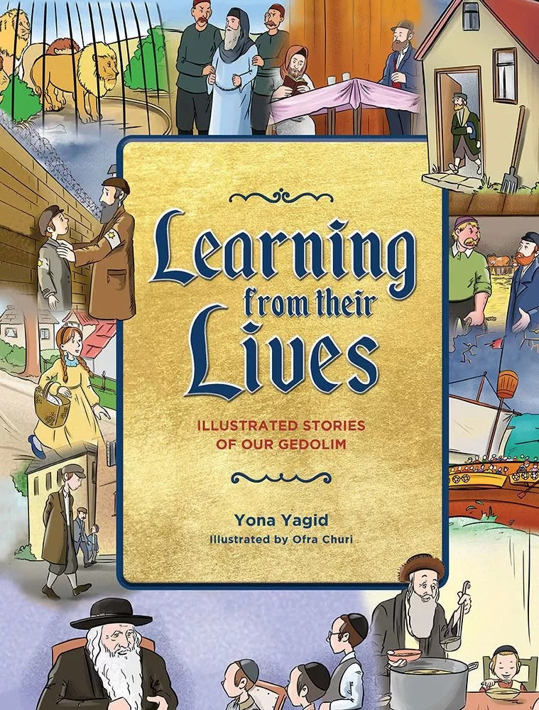 Learning from their Lives - Illustrated stories of our Gedolim -Comic