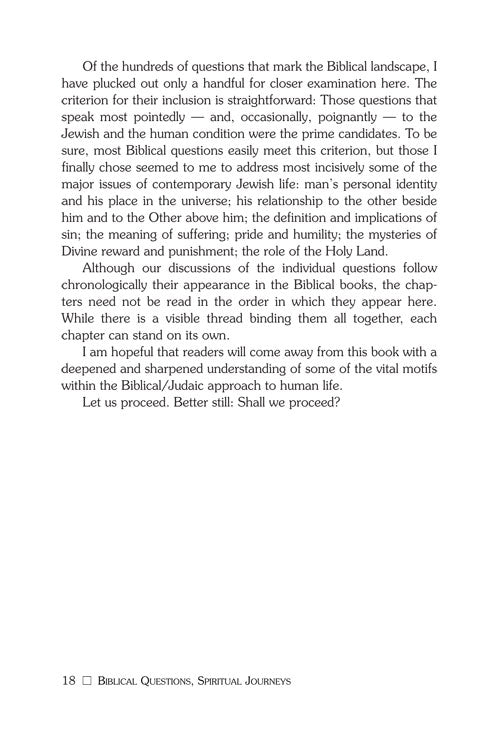 Artsctroll: Biblical Questions, Spiritual Journeys by Rabbi Emanuel Feldman