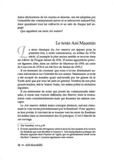 Ani Maamin: Une mission pour la vie