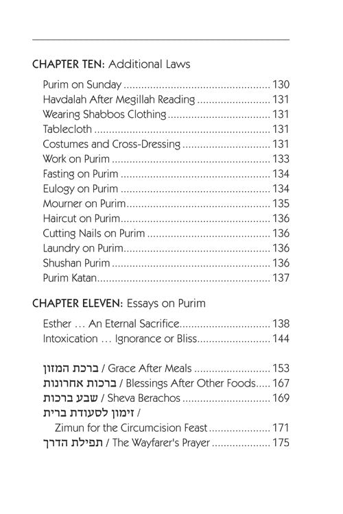 Halachic Handbook: The Laws of Purim Pocket Size