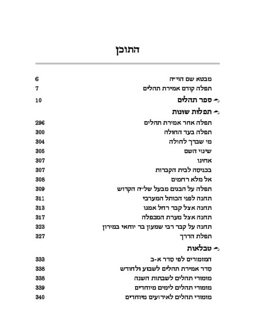 תהלים תפלה למשה 19.5 ס"מ חום-הוראות באנגלית - ארטסקרול