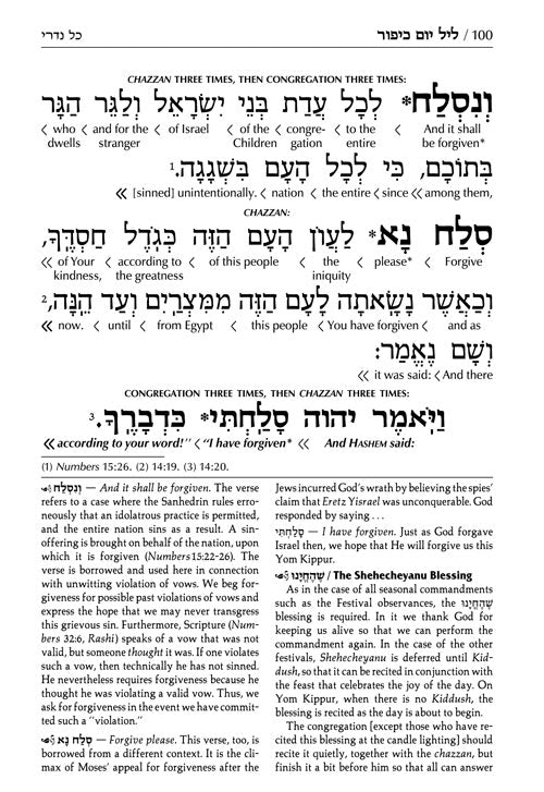 Schottenstein Interlinear Yom Kippur Machzor - Full Size - Ashkenaz