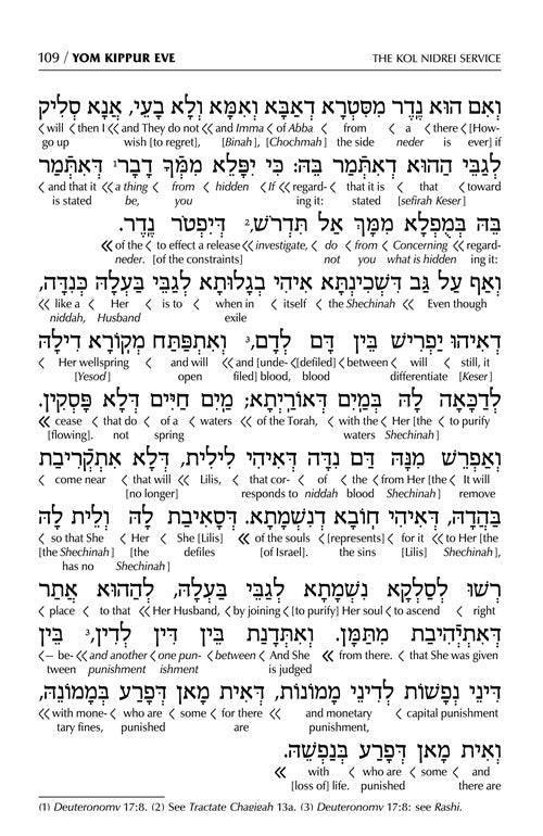 Schottenstein Interlinear Yom Kippur Machzor - Full Size - Sefard