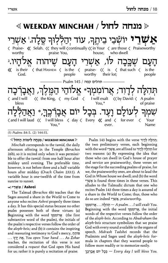 Siddur Interlinear Sabbath & Festivals Full Size Ashkenaz Schottenstein Edition