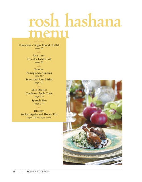 Kosher by Design Picture Perfect Food for Every Day & Holidays