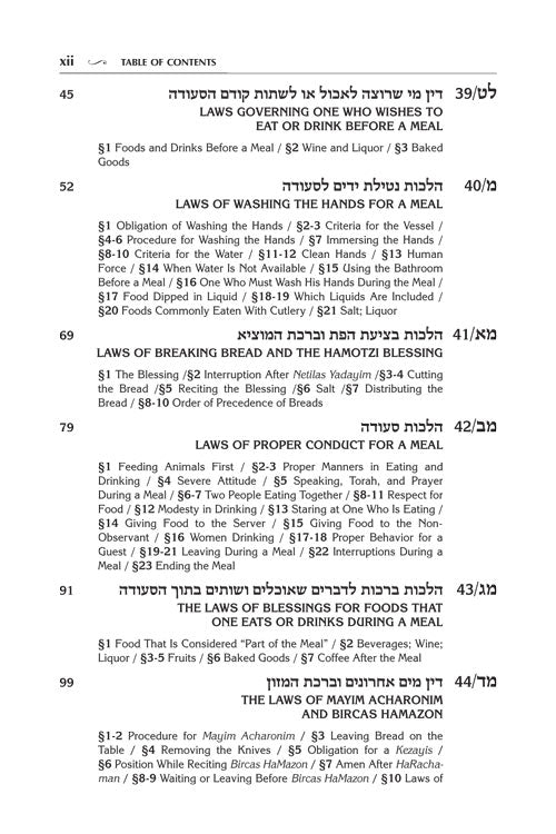 Artscroll: Kleinman Edition Kitzur Shulchan Aruch Code of Jewish Law Vol 2 Chapters 35-71