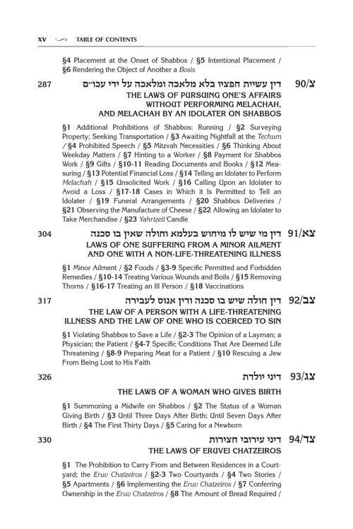 Artscroll: Kleinman Edition Kitzur Shulchan Aruch Code of Jewish Law Vol 3 Chapters 72-97