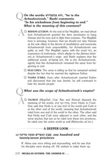 Artscroll: Megillas Esther: The Answer Is... by Rabbi Chagai Vilosky