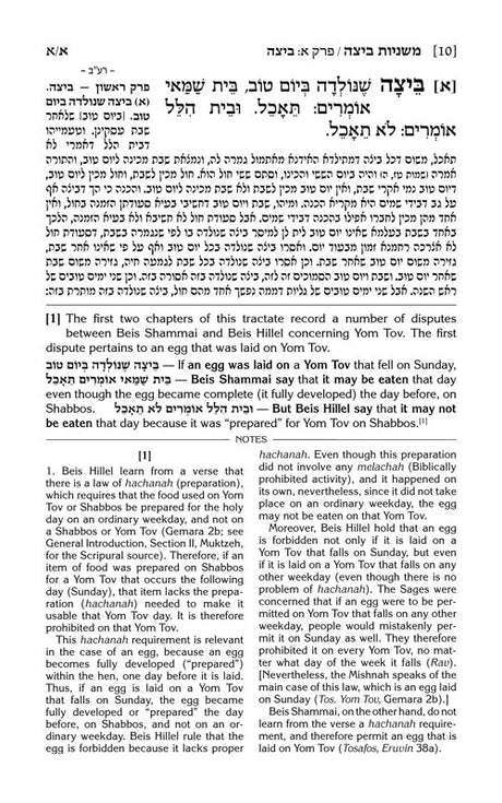 Schottenstein Ed. of the Mishnah Elucidated: Seder Moed Volume 3