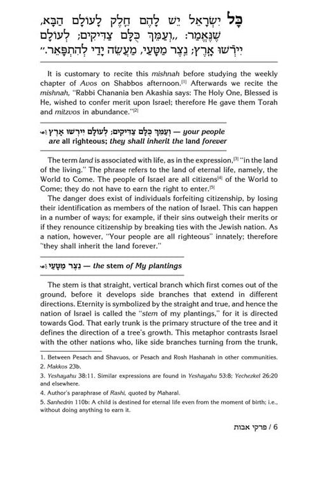 Artscroll: Maharal On Pirkei Avos by Tuvia Basser