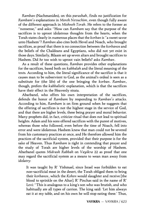 Studies In The Weekly Parashah Volume 3 - Vayikra (Hardback)