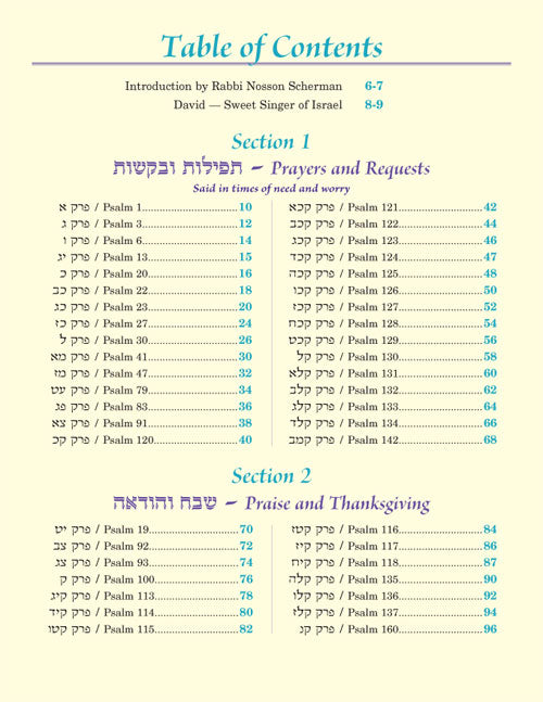 The Artscroll Children's Tehillim