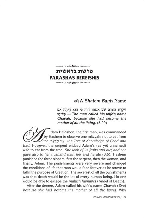 Artscroll: A Vort From Rav Pam by Rabbi Sholom Smith