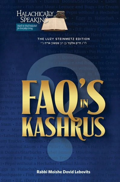 FAQ's in Kashrus