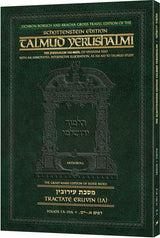 Schottenstein Travel Ed Talmud Yerushalmi English [16A] - Eruvin 1A (1a-19a)