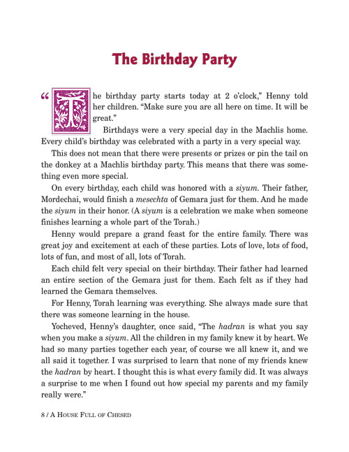 A House Full of Chesed- story of Rebbetzen Henny Machlis