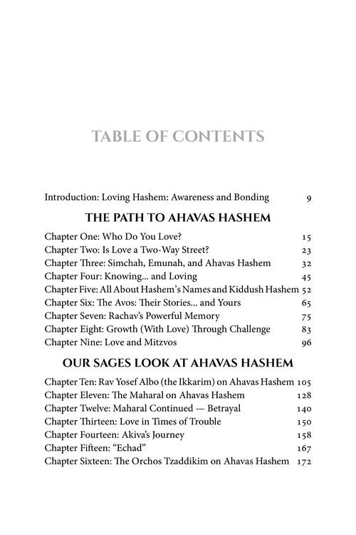 Infinite Love - Opening Your Heart to Ahavas HaShem