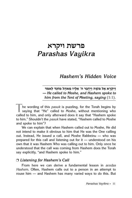 Rav Druck on Chumash - Vayikra