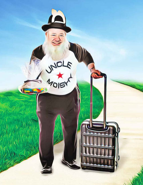 Uncle Moishy Book + CD + FREE Mitzvah Note Pad!