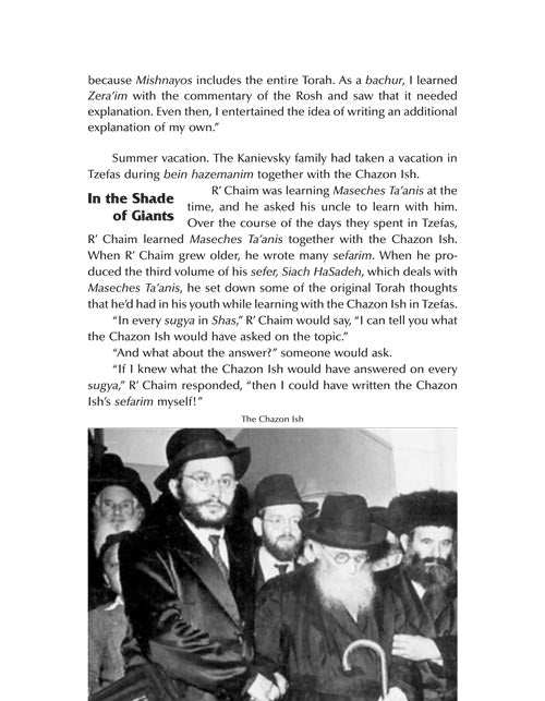 A Gadol In Our Time: Stories about Rav Chaim Kanievsky