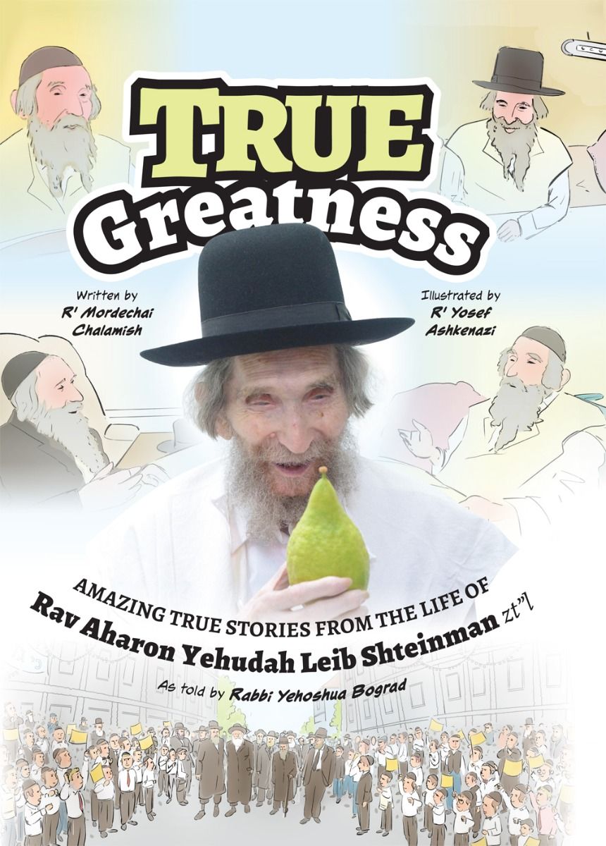 True Greatness - Amazing True Stories of Rav Shteinman -Comic