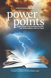 Power Points - Short Stories & Enlightening insights for Your Shabbos & Yom Tov Table