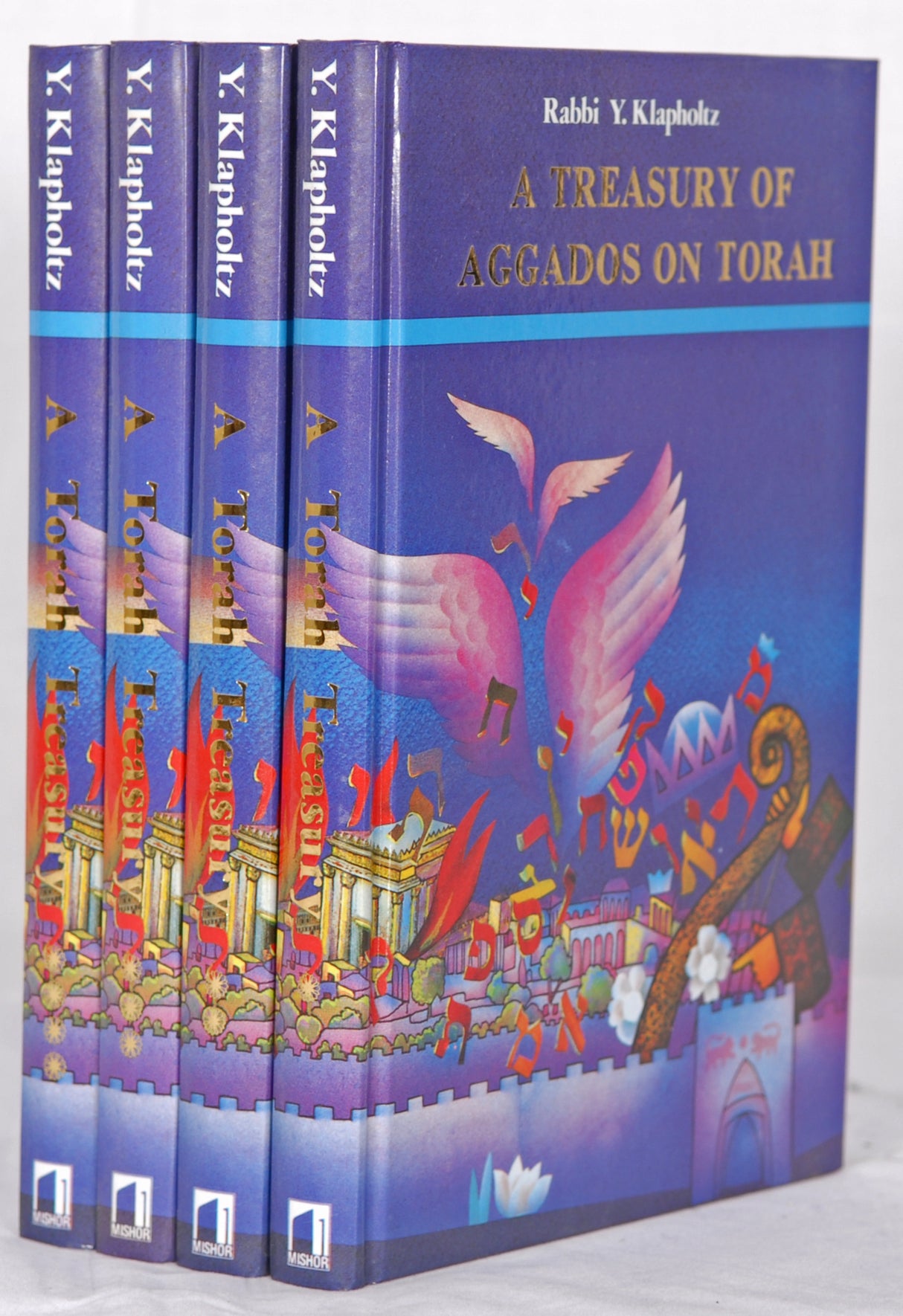 Treasury of Aggodos on Torah (4 Vols)