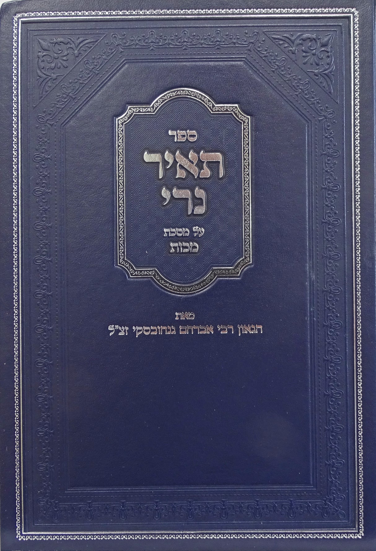 תאיר נרי על מסכת מכות