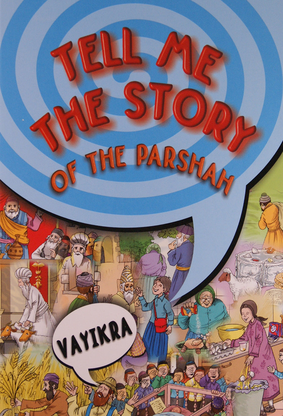 Tell me the Story of the Parshah Vayikra - Regular Binding Laminated Pages