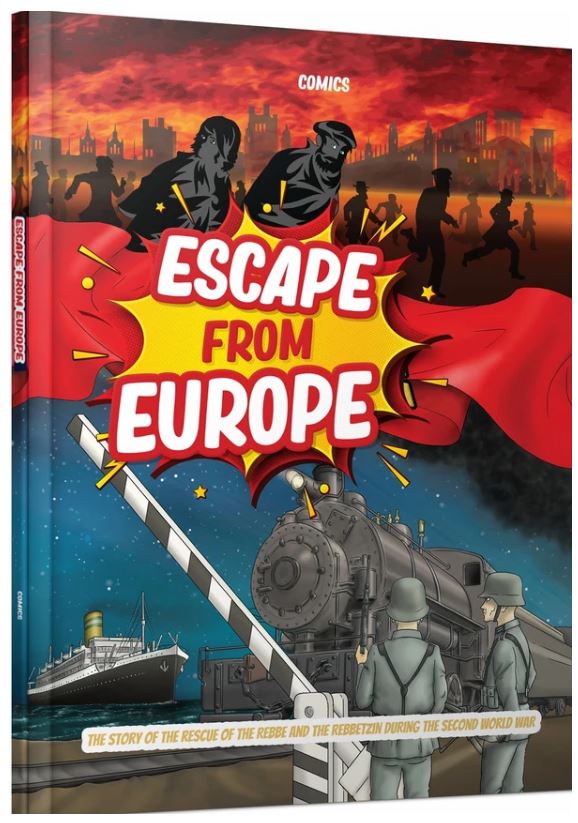 Escape From Europe - (Comic Book) Rescue of the Rebbe