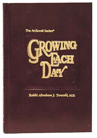 Artscroll: Growing Each Day by Rabbi Abraham J. Twerski