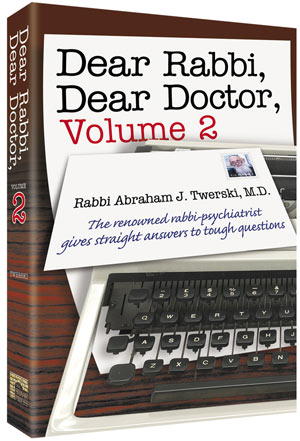 Artscroll: Dear Rabbi, Dear Doctor Volume 2 by Rabbi Abraham J. Twerski