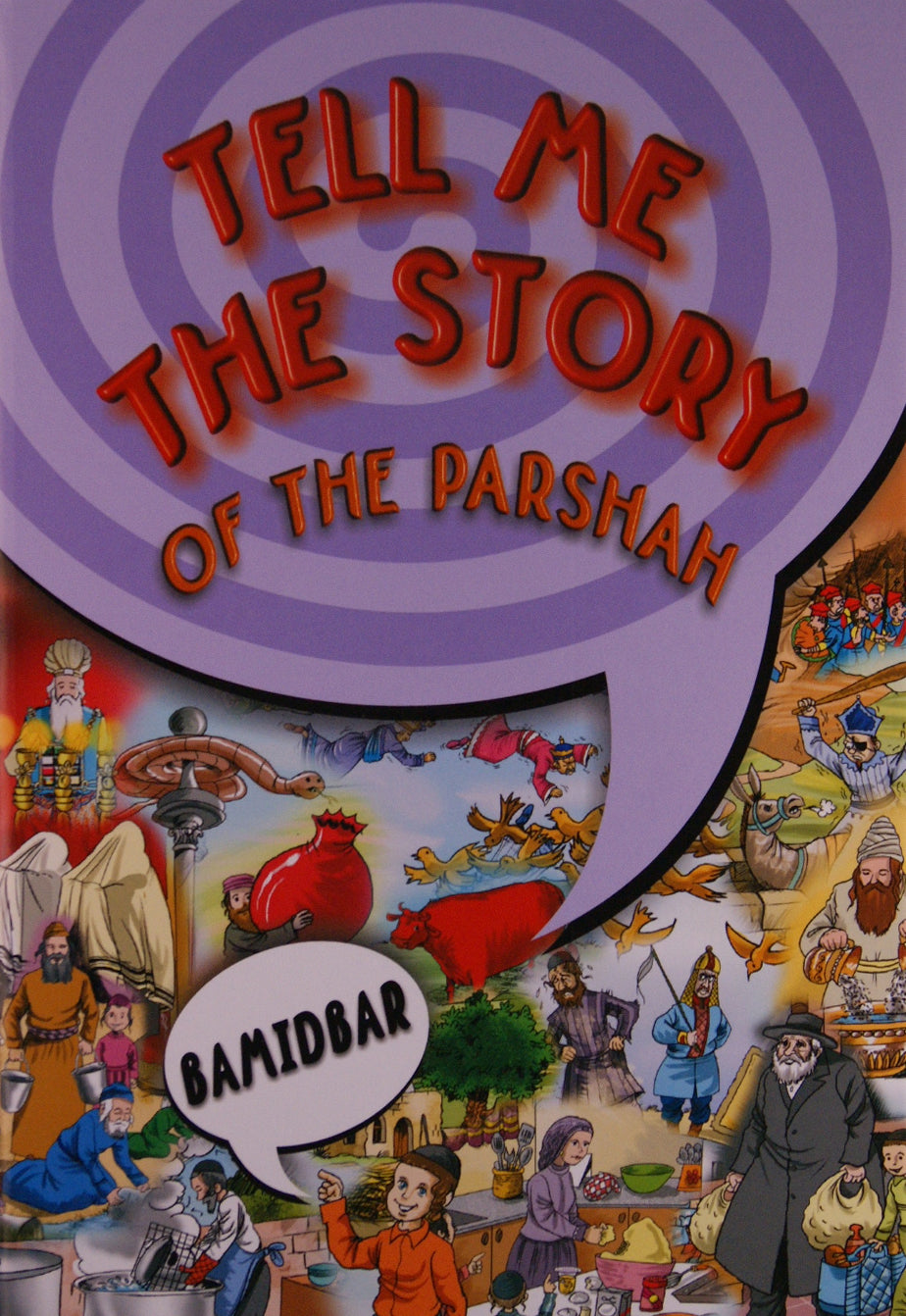 Tell me the Story of the Parshah Bamidbar - Regular Binding Laminated Pages