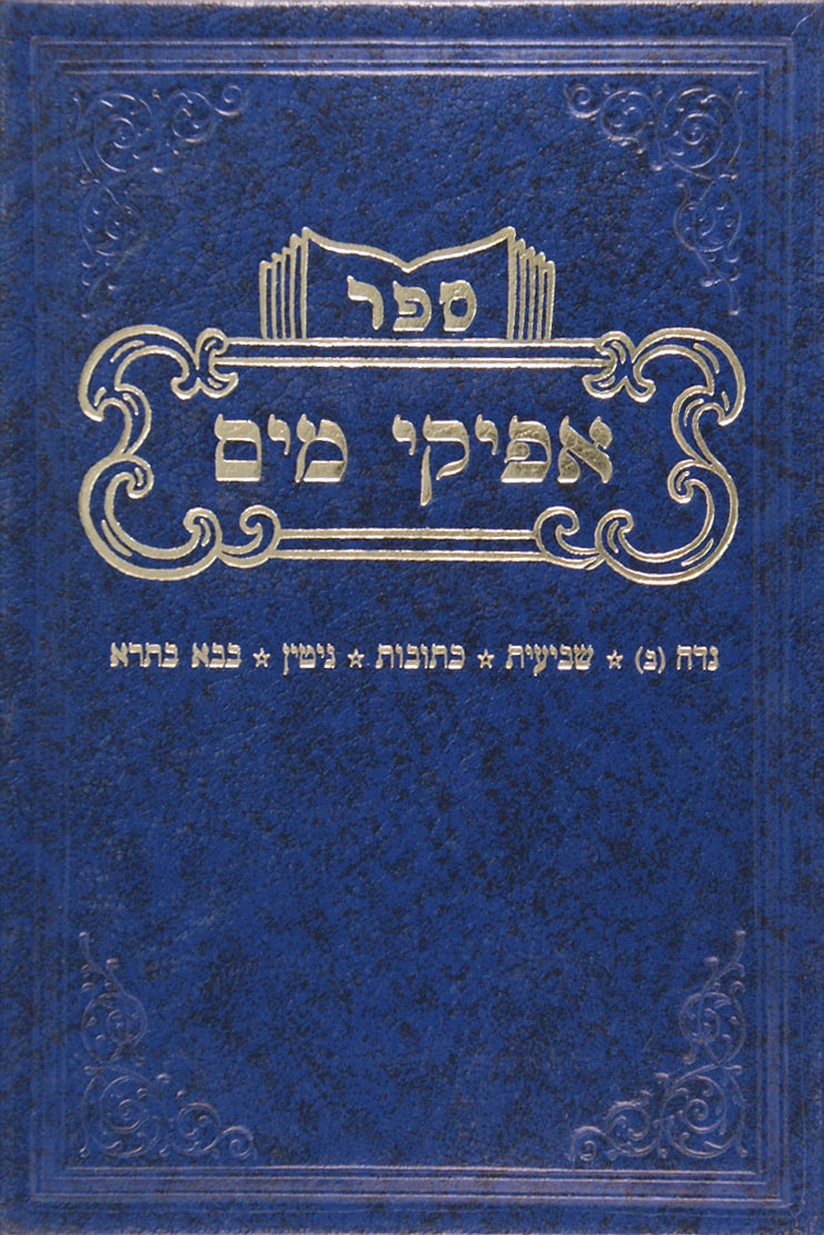 אפיקי מים - עירובין