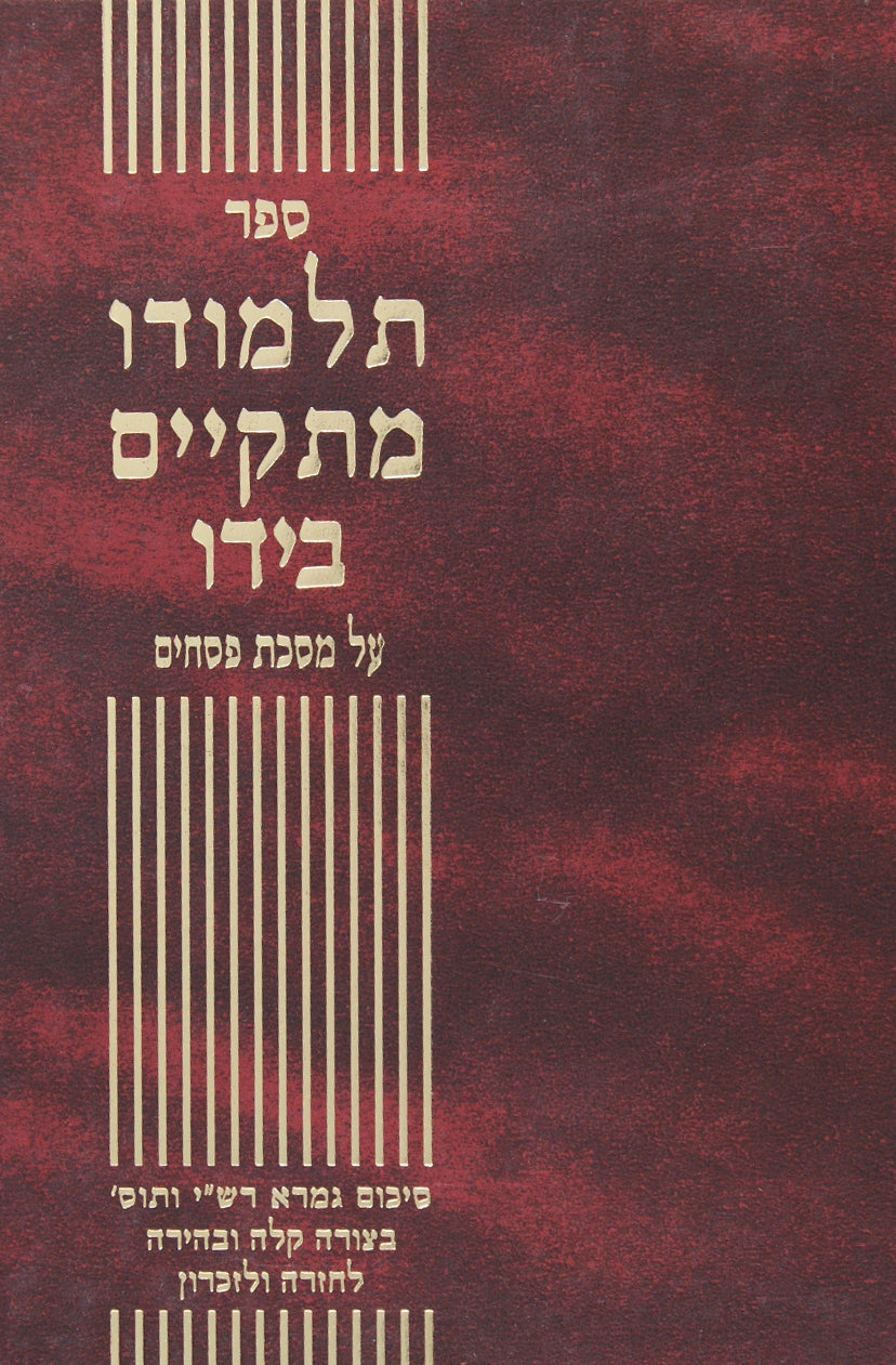 תלמודו מתקיים בידו - סוכה/ביצה