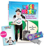 Uncle Moishy Book + USB + FREE Mitzvah Note Pad!