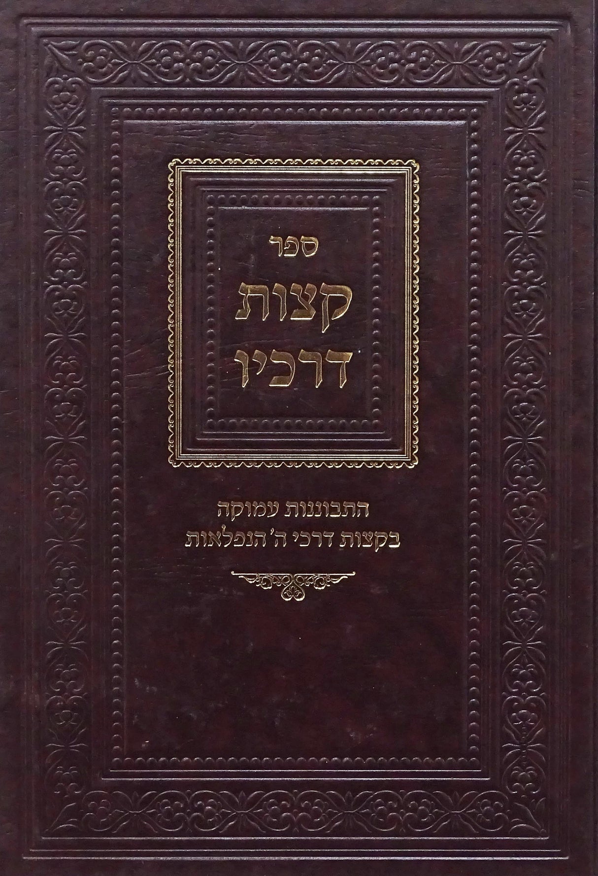 קצות דרכיו